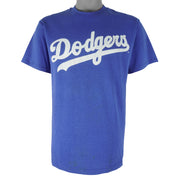 MLB (Rawlings) - LA Dodgers Single stitch T-Shirt 1990s Large Vintage Retro