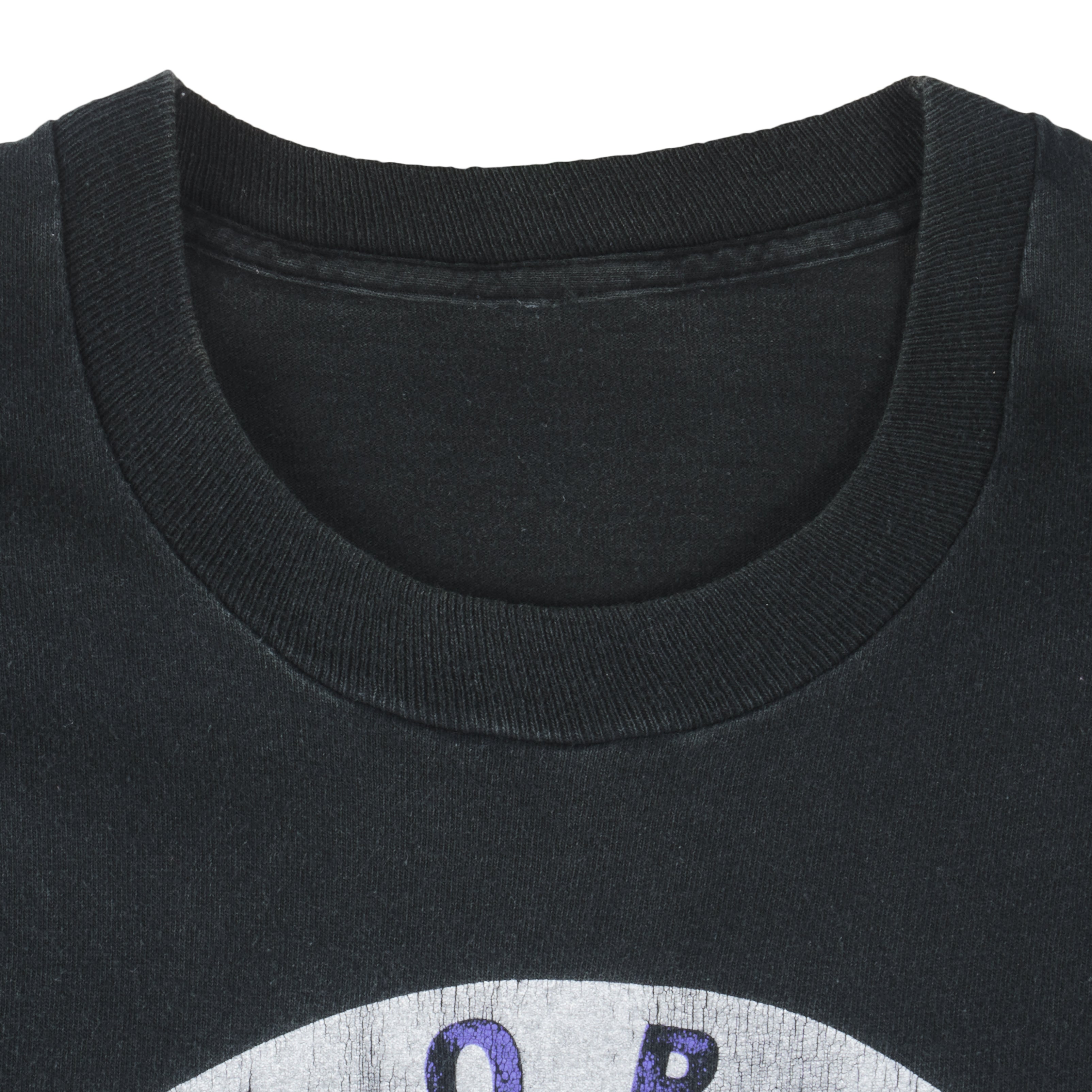 MLB (Trench) - Colorado Rockies Single Stitch Baseball T-Shirt 1991 Large Vintage Retro 
