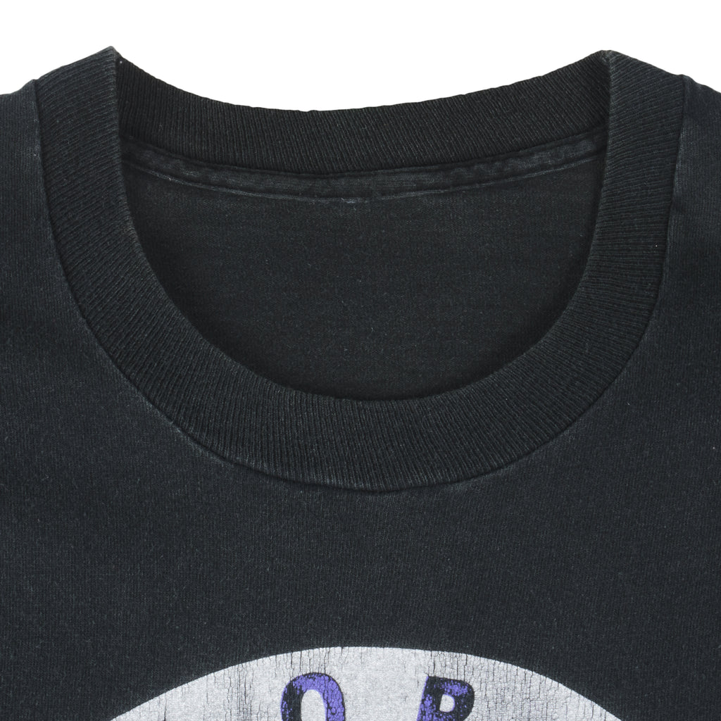 MLB (Trench) - Colorado Rockies Single Stitch Baseball T-Shirt 1991 Large Vintage Retro 