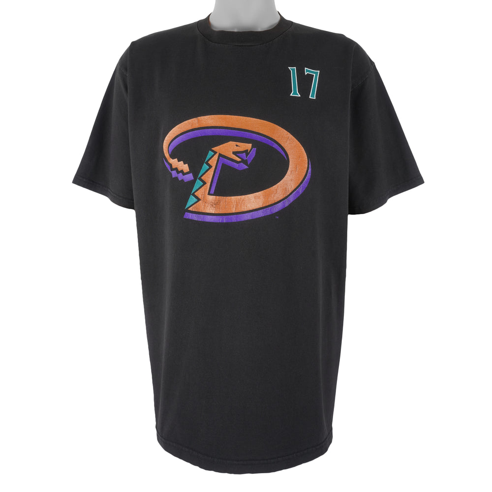 MLB (Lee) - Arizona Diamondbacks Mark Grace No. 17 T-Shirt 2001 X-Large  Vintage Retro Baseball