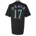 MLB (Lee) - Arizona Diamondbacks Mark Grace No. 17 T-Shirt 2001 X-Large  Vintage Retro Baseball
