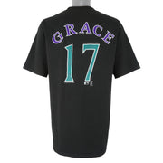 MLB (Lee) - Arizona Diamondbacks Mark Grace No. 17 T-Shirt 2001 X-Large  Vintage Retro Baseball