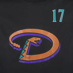 MLB (Lee) - Arizona Diamondbacks Mark Grace No. 17 T-Shirt 2001 X-Large  Vintage Retro Baseball