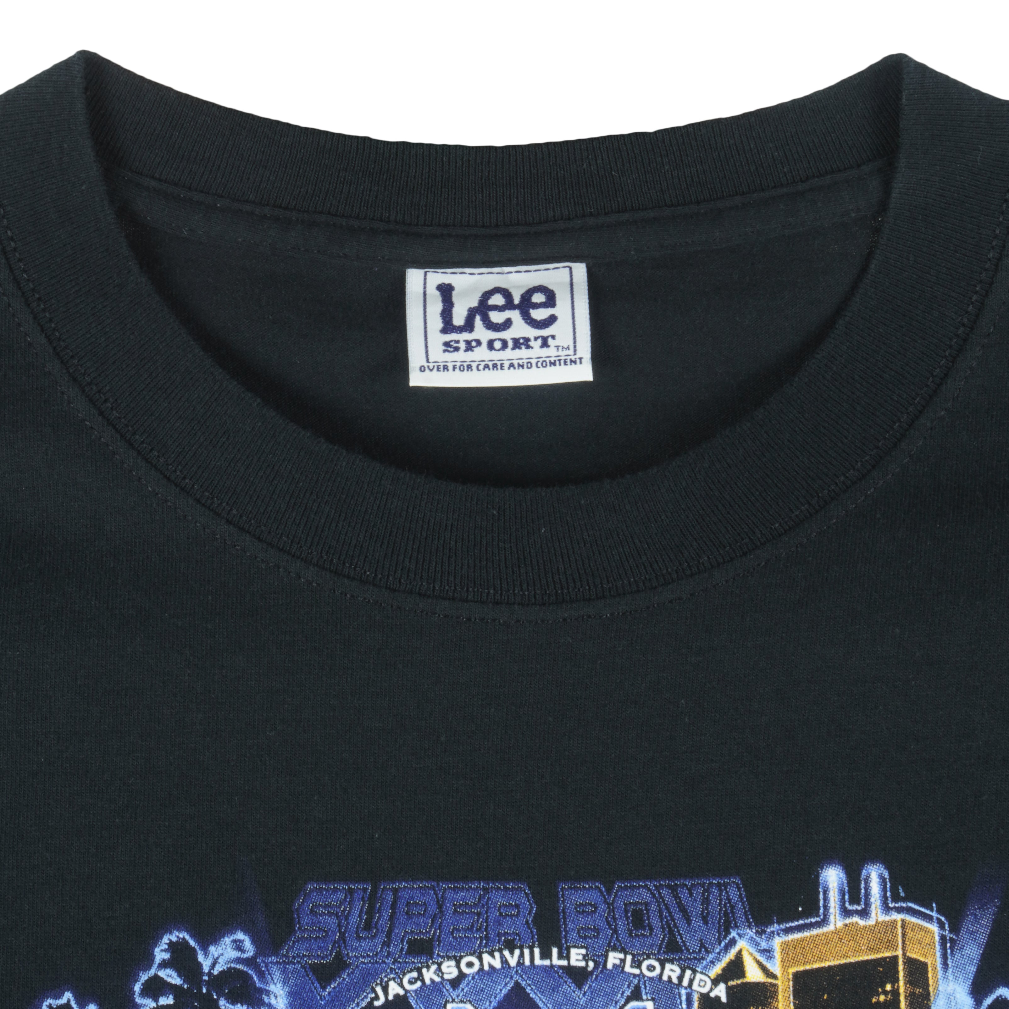 NFL (Lee) - Super Bowl Champions Patriots VS Eagles T-Shirt 2005 X-Large Vintage Retro Football