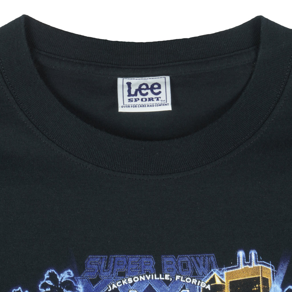 NFL (Lee) - Super Bowl Champions Patriots VS Eagles T-Shirt 2005 X-Large Vintage Retro Football