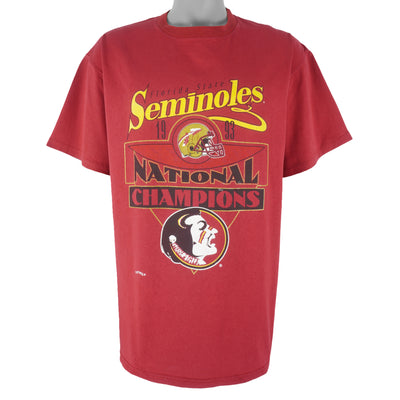 NCAA (Nutmeg) - Florida State Seminoles National Champs T-Shirt 1993 X-Large