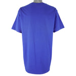 Ralph Lauren (Polo Sport) - Blue Wave Single Stitch T-Shirt  1990s Large Vintage Retro