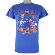 NFL - (Nutmeg) Double Trouble Buffalo Bills Thomas & Kelly T-Shirt 1990s Medium Vintage Retro Football
