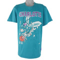 NBA (Nutmeg) - Charlotte Hornets Breakout T-Shirt 1990s Large Vintage Retro Basketball
