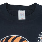 NFL (Logo 7) - Cincinnati Bengals Crew Neck Sweatshirt 1990 X-Large Vintage Retro Football