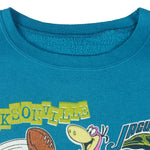 NFL - Jacksonville Jaguars & The Flintstones Sweatshirt 1994 Large Vintage Retro Football