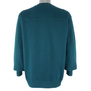 NFL (Lee) - Philadelphia Eagles Embroidered Crew Neck Sweatshirt 1990s Medium Vintage Retro Football
