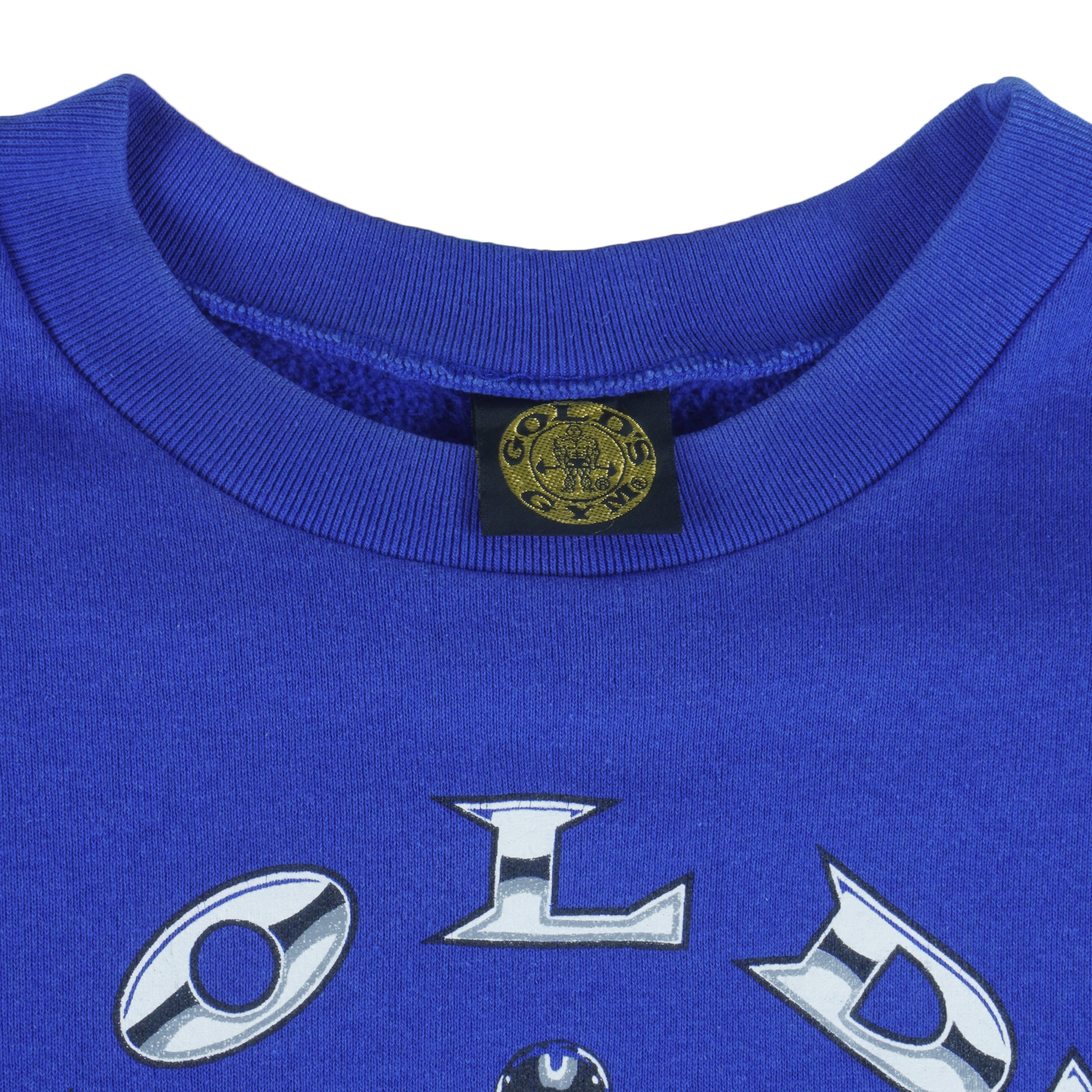 Vintage - Gold's GYM Howell, New Jersey Blue Sweatshirt 1990s X-Large Vintage Retro 