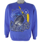 NHL (Novel Teez) - Toronto Maple Leafs Blue Sweatshirt 1993 Large Vintage Retro Hockey