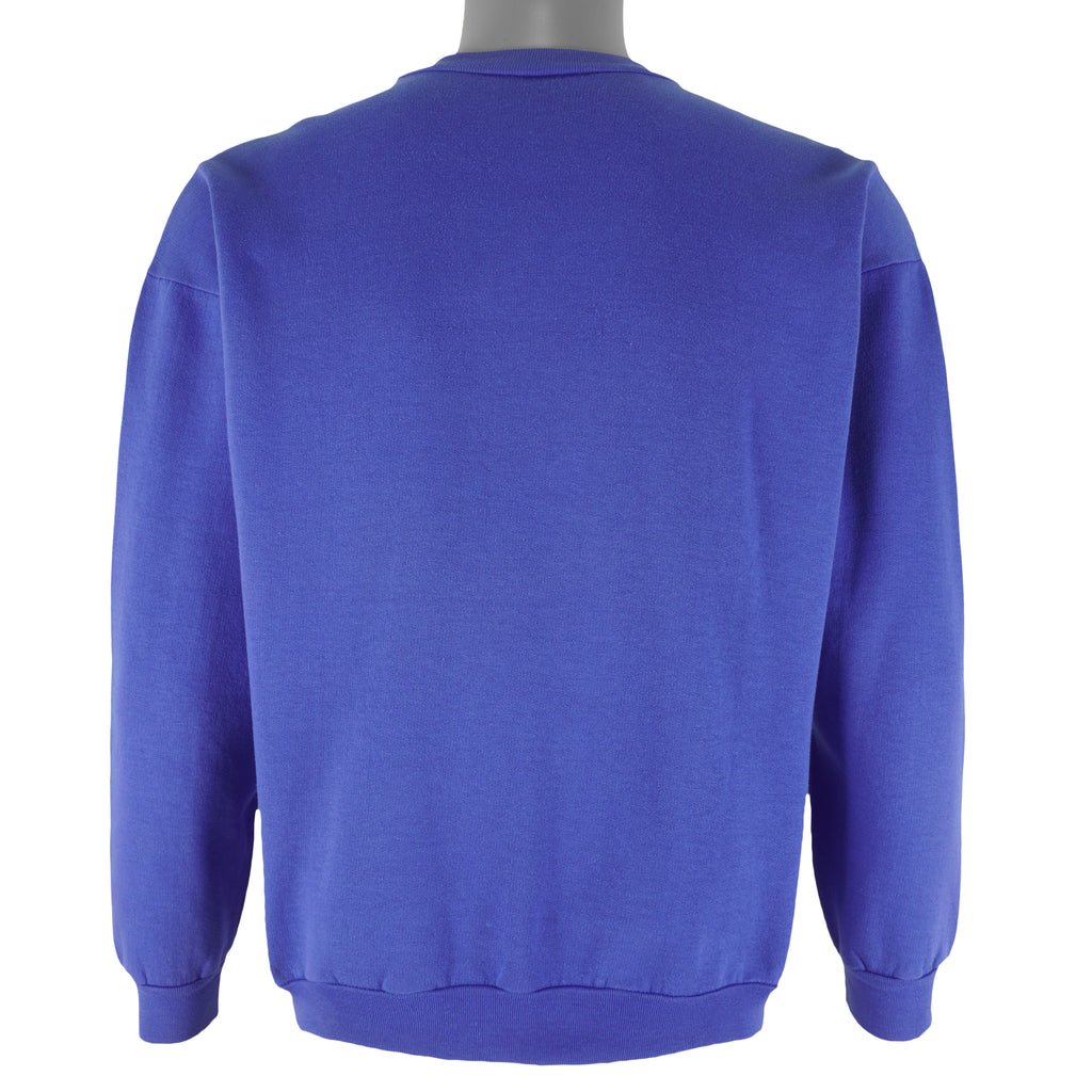 NHL (Novel Teez) - Toronto Maple Leafs Blue Sweatshirt 1993 Large Vintage Retro Hockey