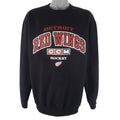 NHL (CCM) - Detroit Red Wings CCM Hockey Crew Neck Sweatshirt 1990s Large Vintage Retro Hockey