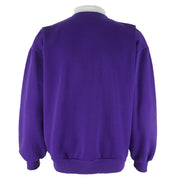 Vintage - Action Sport Collared Sweatshirt 1990s Large Vintage Retro