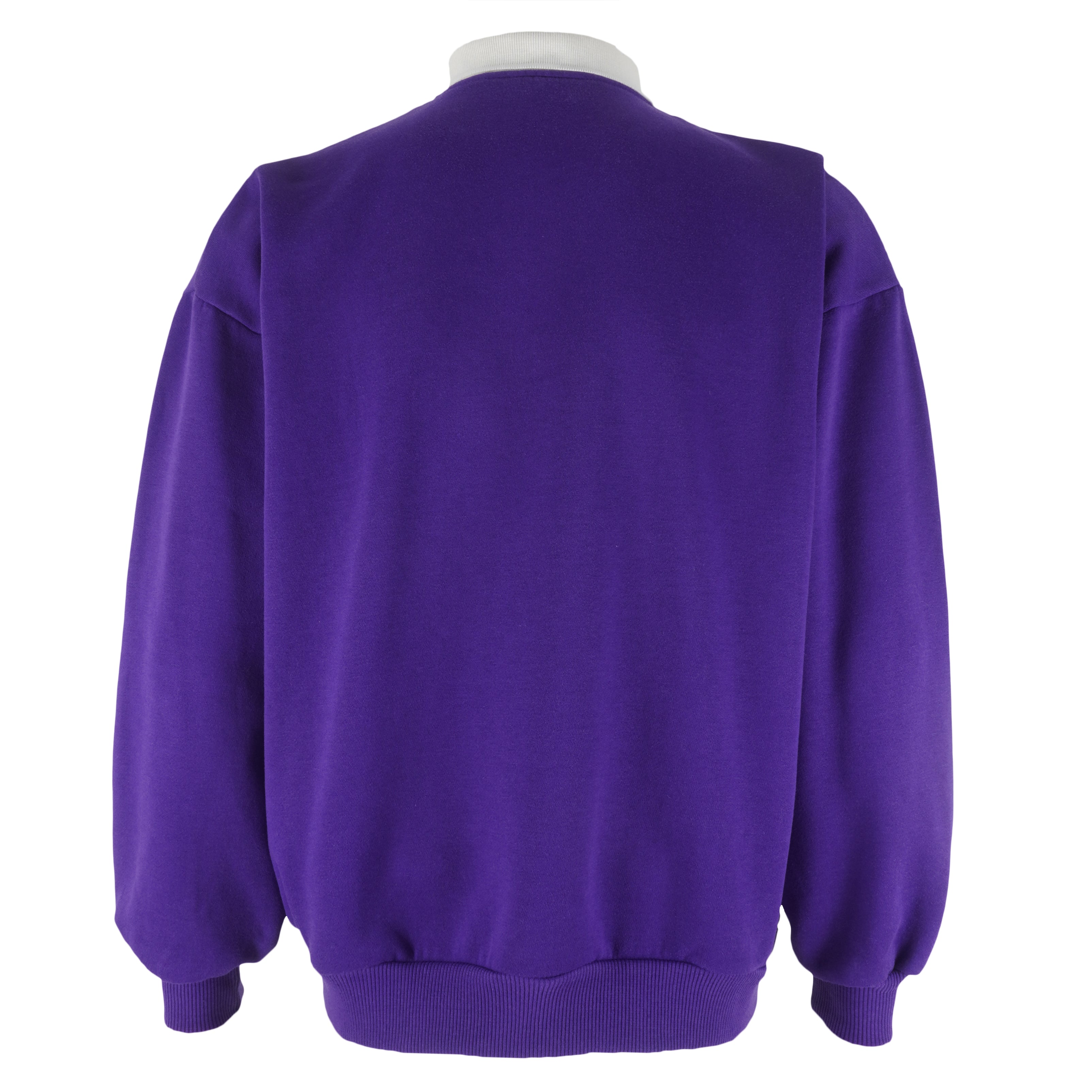 Vintage - Action Sport Collared Sweatshirt 1990s Large Vintage Retro