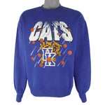 NCAA (Genus) - Kentucky Wildcats Rain Storm Sweatshirt 1990s Medium