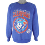 MLB (Woody Sports) - Toronto Blue Jays World Series Champions Sweatshirt 1992 Large Vintage Retro Baseball