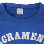 NBA (Sportswear) - Sacramento Kings Single Stitch T-Shirt 1980s Large Vintage Retro Basketball