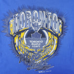 NHL (Ravens) - Toronto Maple Leafs Single Stitch T-Shirt 1993 X-Large Vintage Retro Hockey