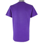 NBA (Logo 7) - Los Angeles Lakers Single Stitch T-Shirt 1990s Large Vintage Retro Basketball