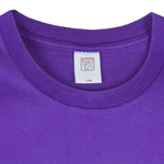 NBA (Logo 7) - Los Angeles Lakers Single Stitch T-Shirt 1990s Large Vintage Retro Basketball