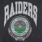 NFL (Nutmeg) - Los Angeles Raiders T-Shirt 1990s X-Large Vintage Retro Football