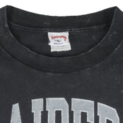 NFL (Nutmeg) - Los Angeles Raiders T-Shirt 1990s X-Large Vintage Retro Football