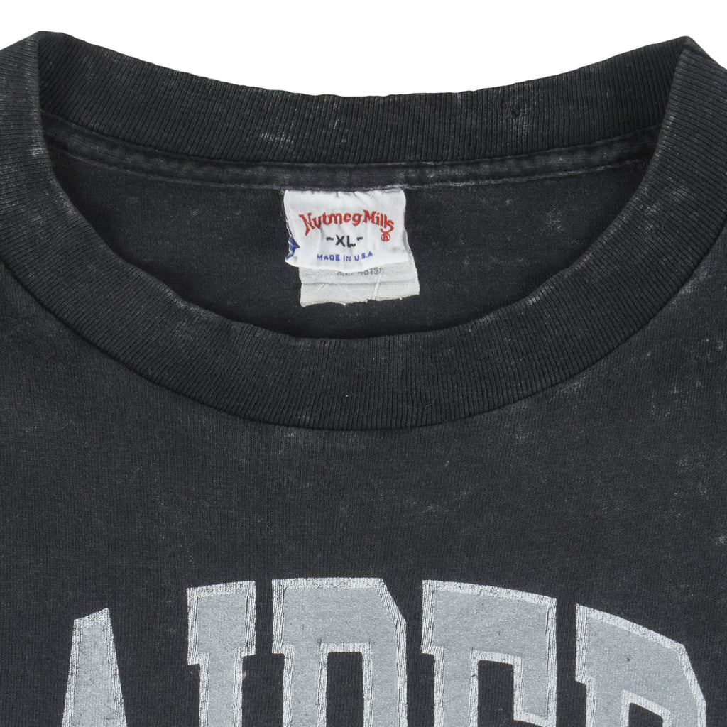 NFL (Nutmeg) - Los Angeles Raiders T-Shirt 1990s X-Large Vintage Retro Football