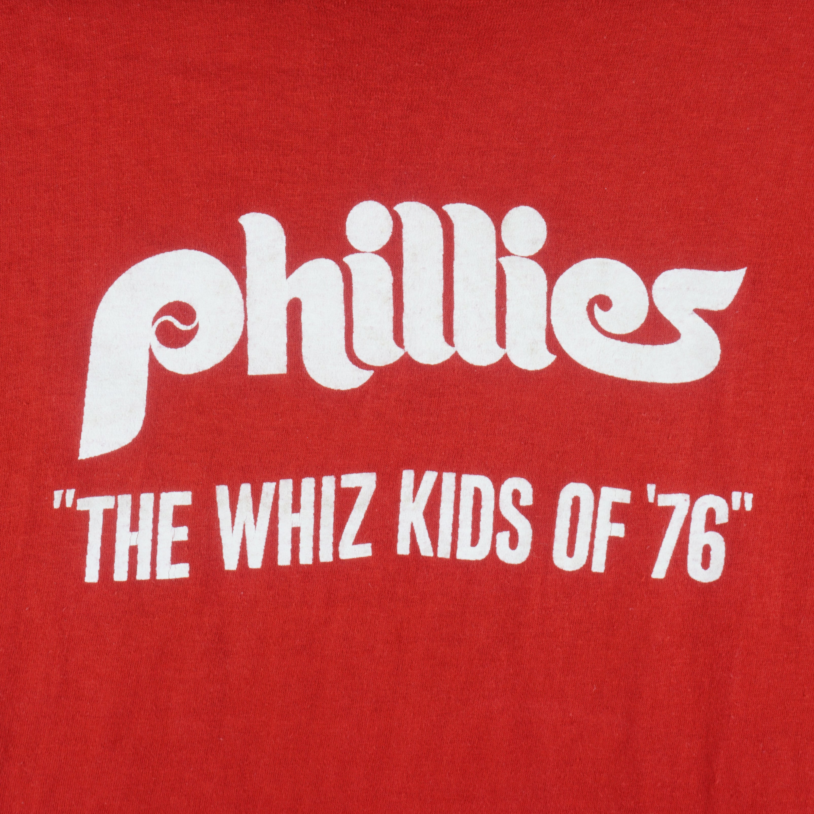 Vintage MLB (Artex) - Phillies The Whiz Kids Of '76 T-Shirt 1970s