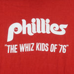 MLB (Artex) - Phillies The Whiz Kids Of '76 T-Shirt 1990 X-Large Vintage Retro Baseball