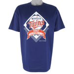 MLB (Trench) - Minnesota Twins World Champs T-Shirt 1987 XX-Large Vintage Retro Baseball