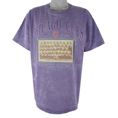MLB (Nutmeg) - Chicago Cubs Single Stitch T-Shirt 1990s Large
