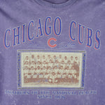 MLB (Nutmeg) -  Chicago Cubs Single Stitch T-Shirt 1990s Large Vintage Retro Baseball