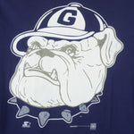 Starter - Georgetown Hoyas Big Logo T-Shirt 1990s X-Large Vintage Retro Basketball College 