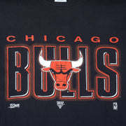 NBA (Salem) -  Chicago Bulls Roll Em Ups T-Shirt 1990s Large Vintage Retro Basketball