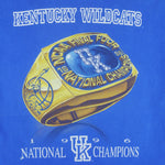 NCAA (Salem) - Kentucky Wildcats Final Four champs T-Shirt 1996 XX-Large Vintage Retro Basketball