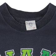 NCAA (Delta) - Miami Hurricanes Single Stitch T-Shirt 1990s Large Vintage Retro Football College