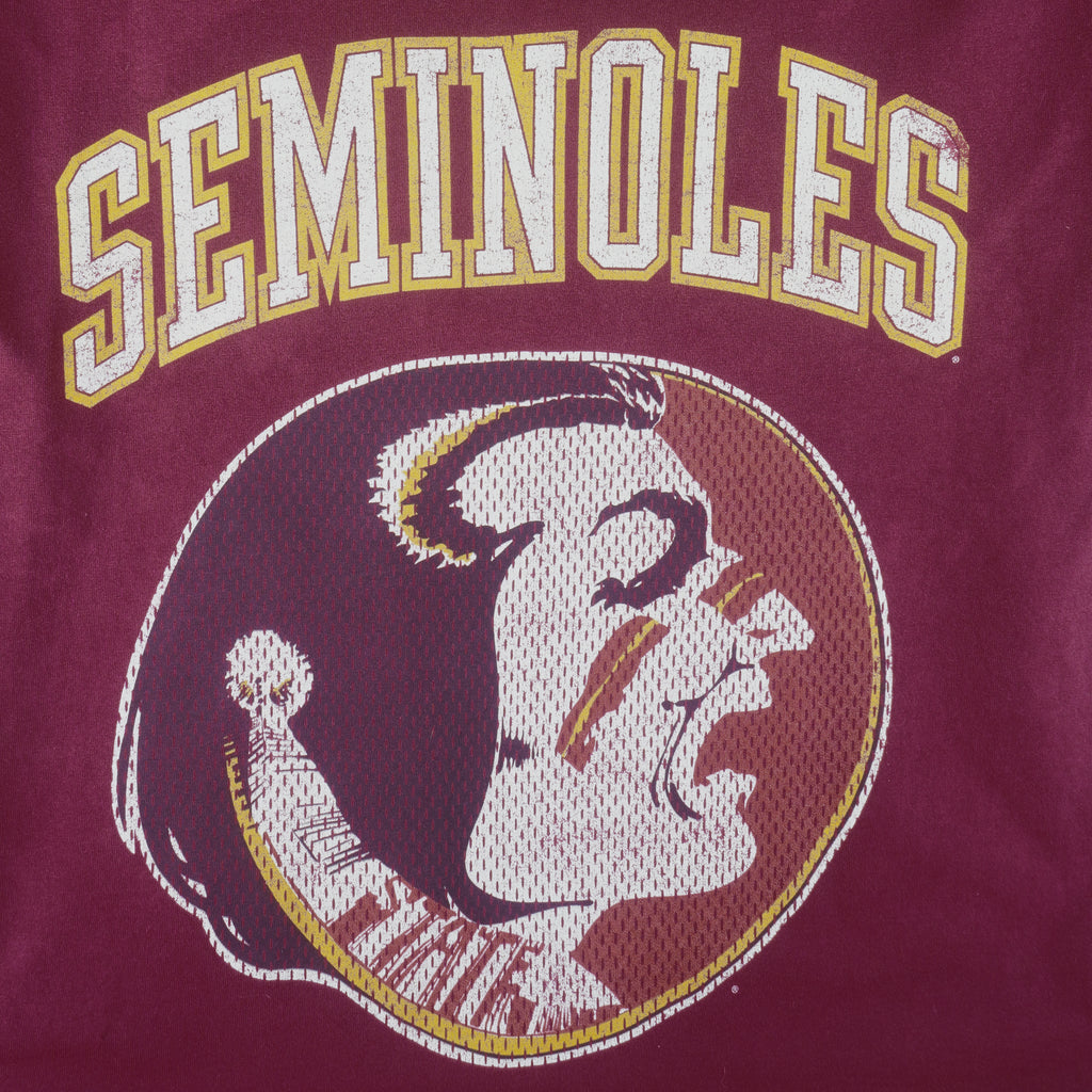NCAA (Salem) - Florida State Seminoles Big Logo T-Shirt 1990s X-Large Vintage Retro Football College