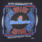 NBA (Home Team) - Washington Bullets T-Shirt 1990s Large Vintage Retro Basketball