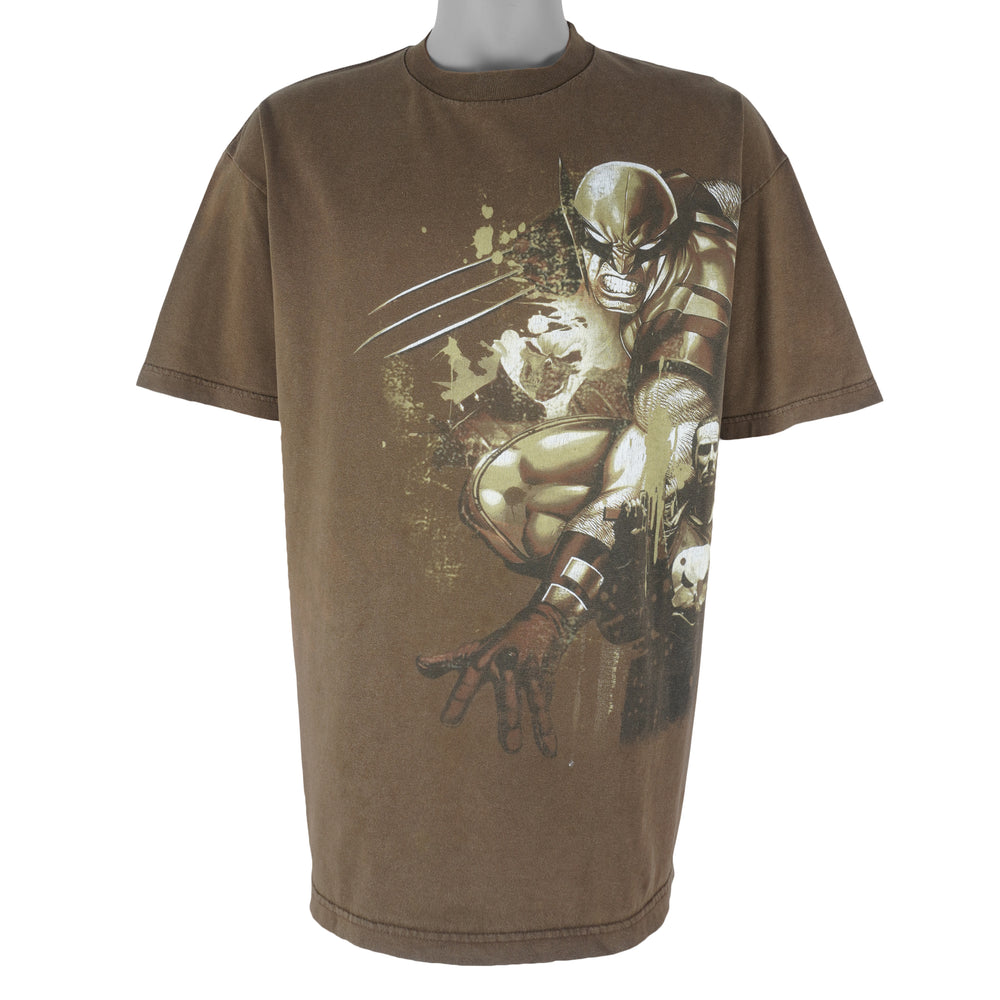 Marvel - Wolverine VS The Punisher T-Shirt 1990s X-Large Vintage Retro