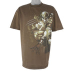 Marvel - Wolverine VS The Punisher T-Shirt 1990s X-Large Vintage Retro