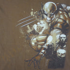 Marvel - Wolverine VS The Punisher T-Shirt 1990s X-Large Vintage Retro
