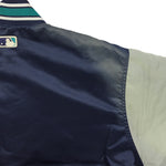 Starter (Diamond Collection) - Seattle Mariners Satin Jacket 1990s X-Large Vintage Retro Baseball