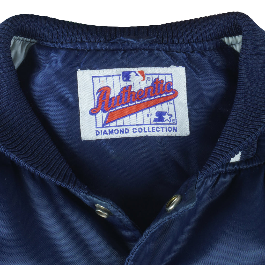 Starter (Diamond Collection) - Seattle Mariners Satin Jacket 1990s X-Large Vintage Retro Baseball