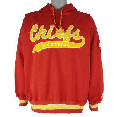 Starter - Kansas City Chiefs Embroidered Sweatshirt 1990s Large