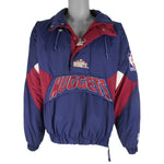 Starter - Denver Nuggets 1/2 Zip Jacket 1990s Medium Vintage Retro Basketball