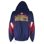 Starter - Denver Nuggets 1/2 Zip Jacket 1990s Medium Vintage Retro Basketball